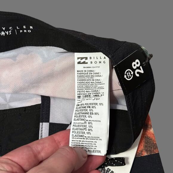 Billabong Sundays Airlite Men's Boardshorts Multicolor Size 28 NWT - Picture 4 of 8